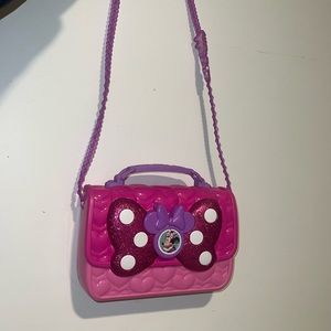 Minnie Mouse toy purse with open department. Disney Minnie Mouse bag purse cute